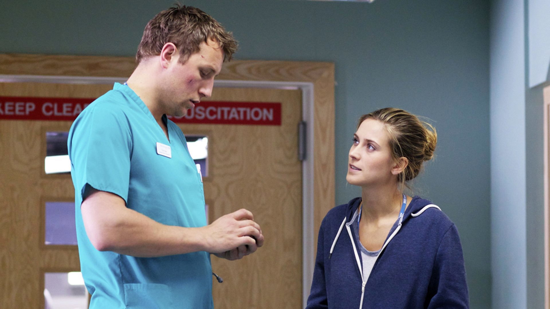 A still from Rock, Paper, Scissors