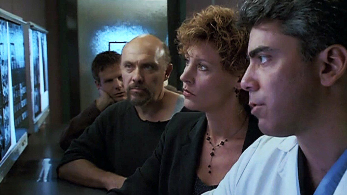 A still from A Coupla Stiffs