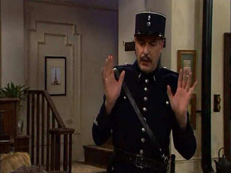 A still from The Return of 'Allo 'Allo!
