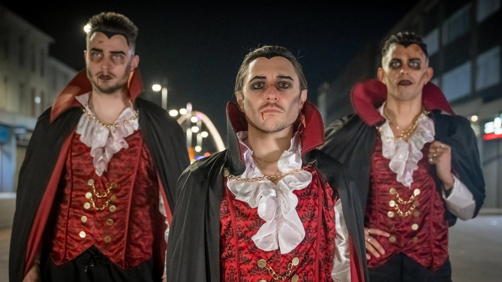 A still from Halloween Heist