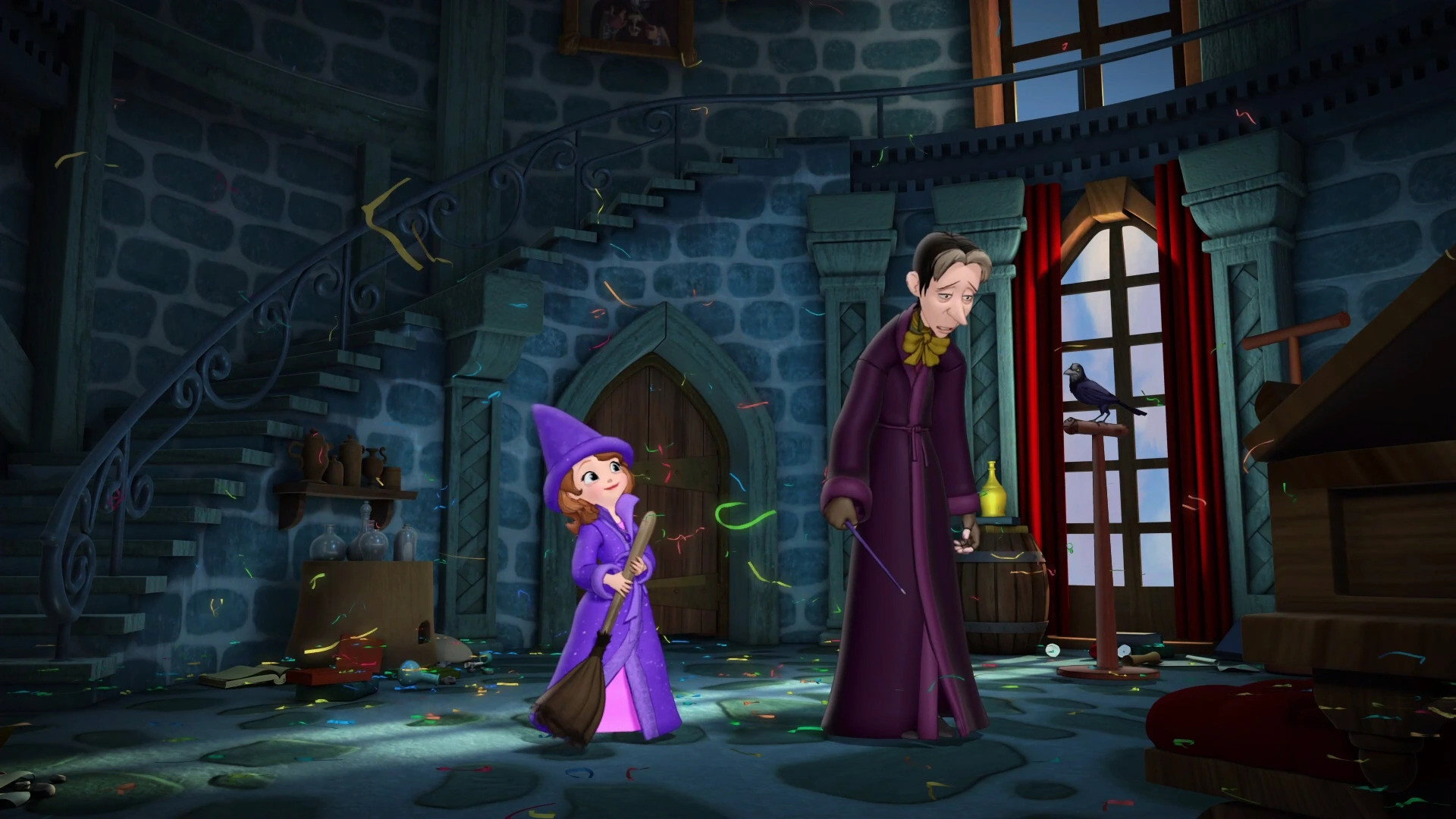 A still from Cedric's Apprentice