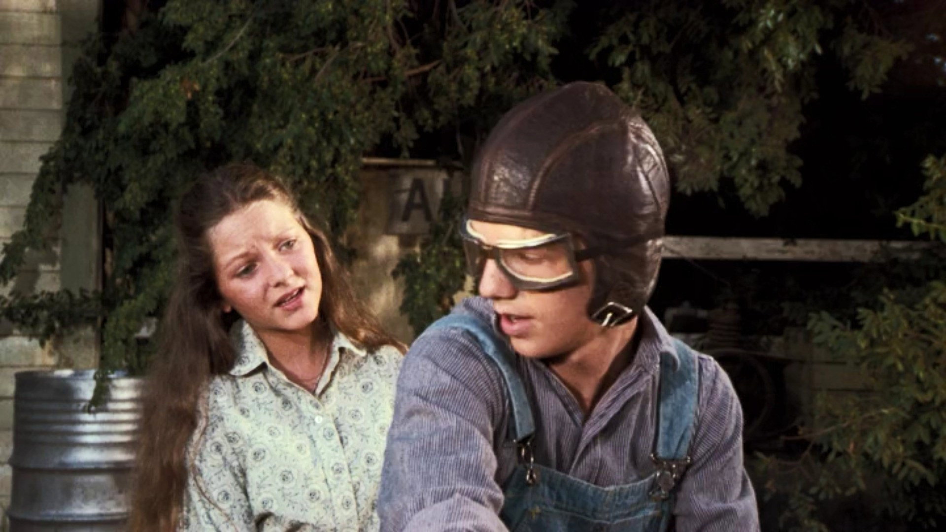 A still from The Great Motorcycle Race