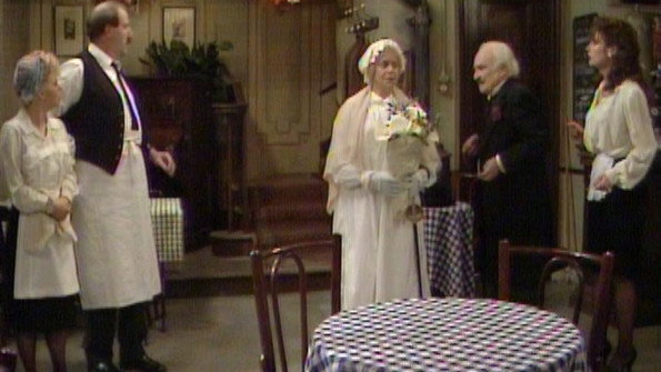 A still from The Arrival of the Homing Duck