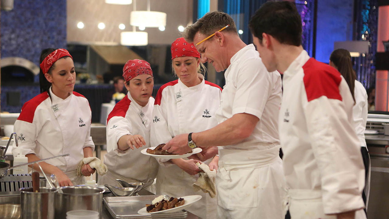 A still from 9 Chefs Compete