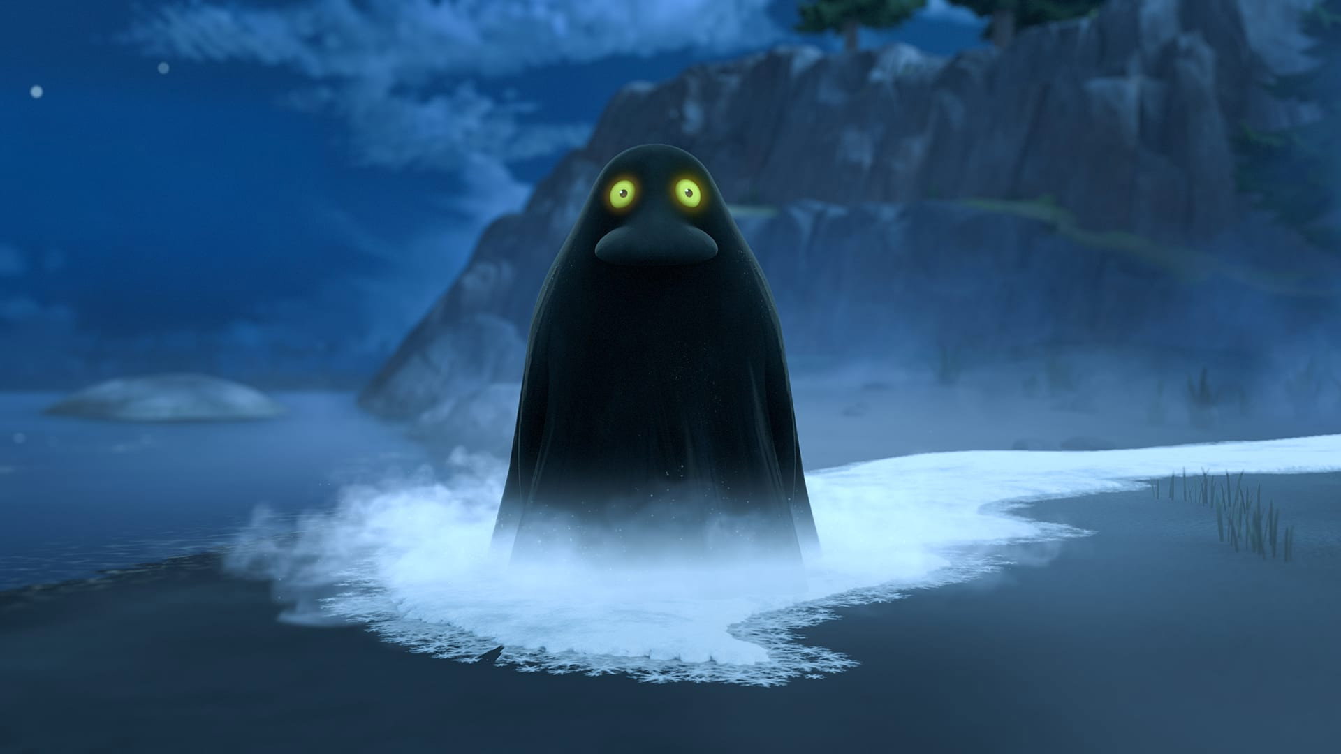 A still from Night of the Groke
