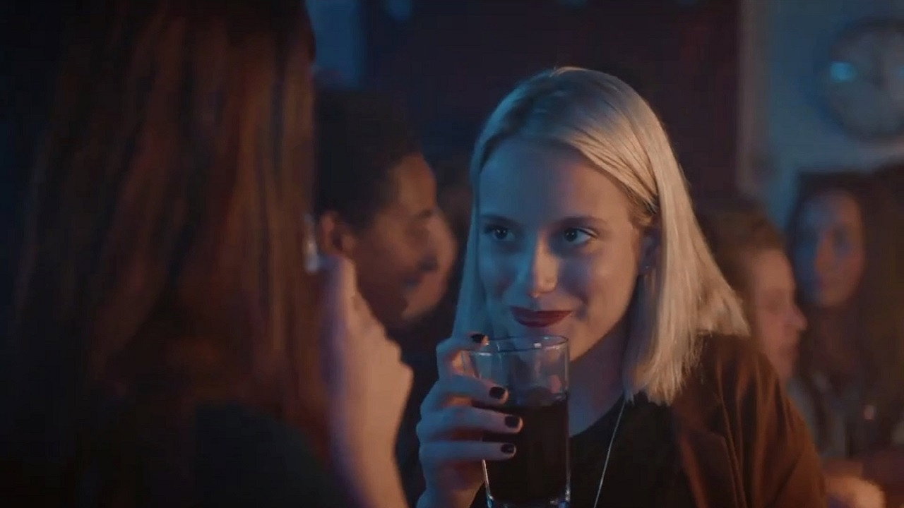 A still from You look like a slut.
