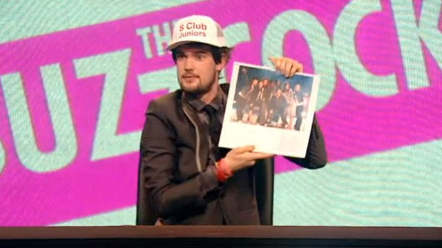 A still from Jack Whitehall, Stephen Mangan, Rochelle Wiseman, Mr Hudson, Andrea McLean