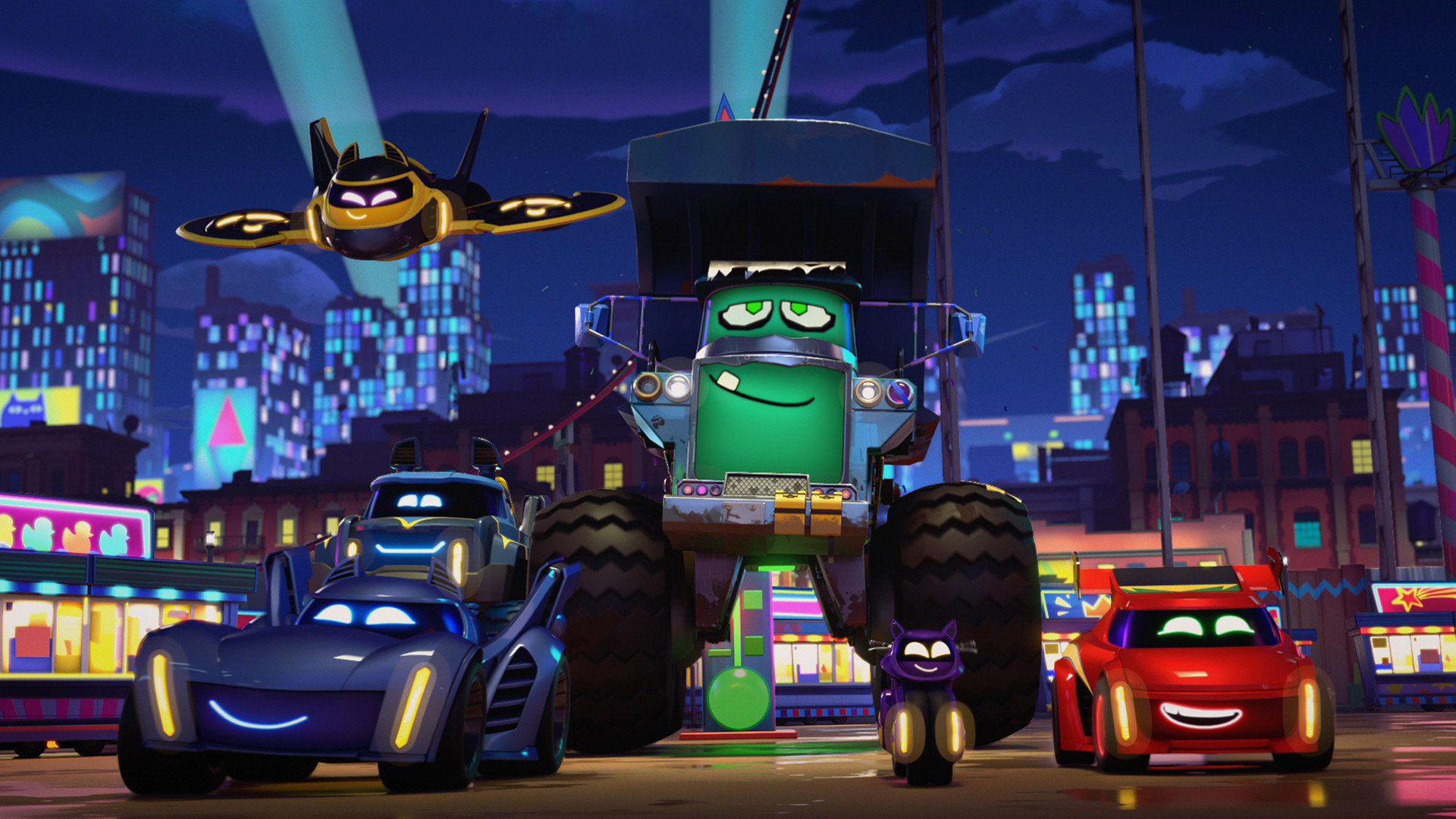 A still from Monster Truck Amok