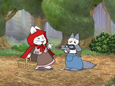 A still from Ruby Riding Hood