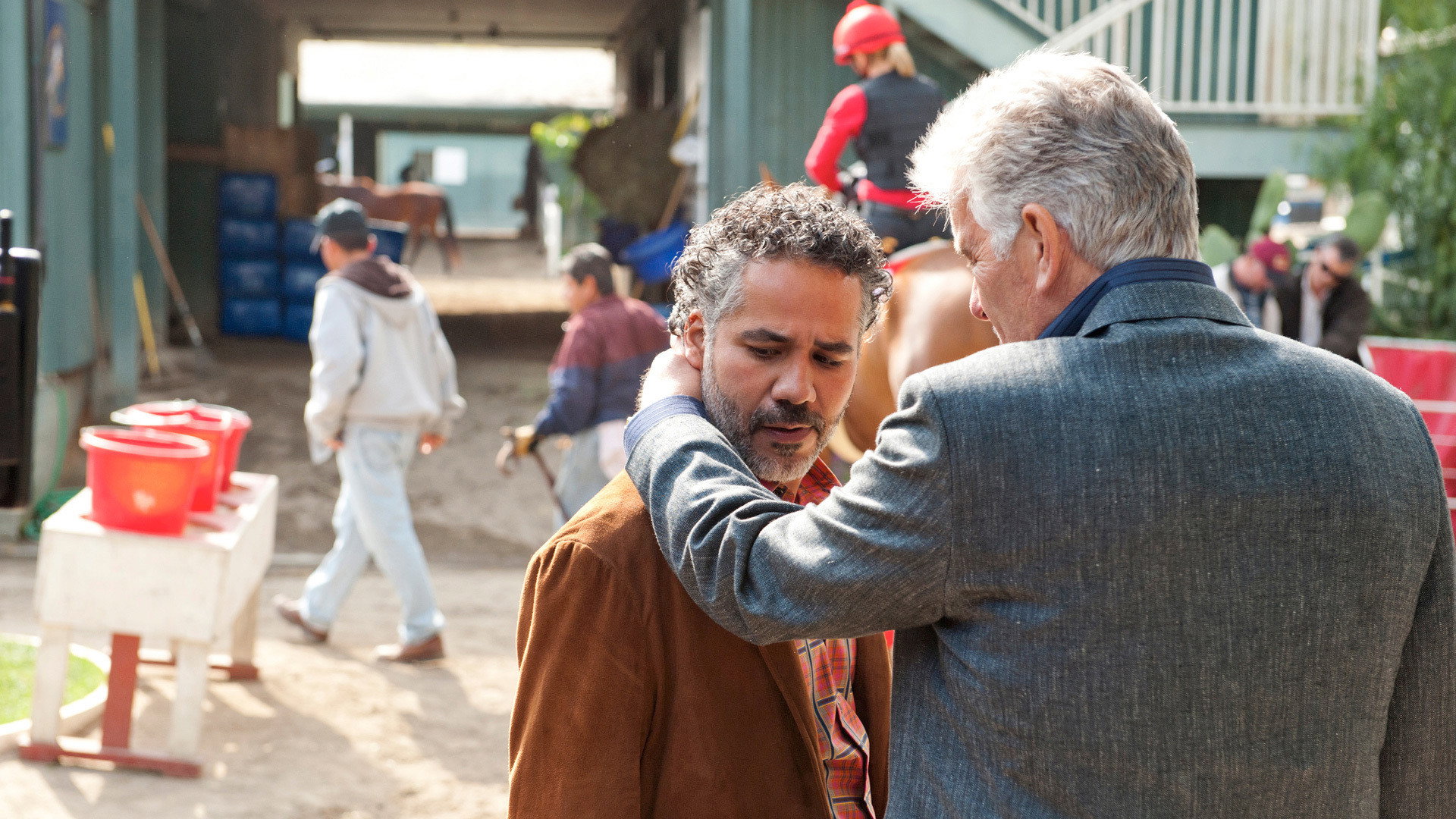 A still from Ace Counters Smythe's Move with His Own