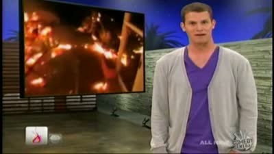 A still from Lightning Bolt LARPer