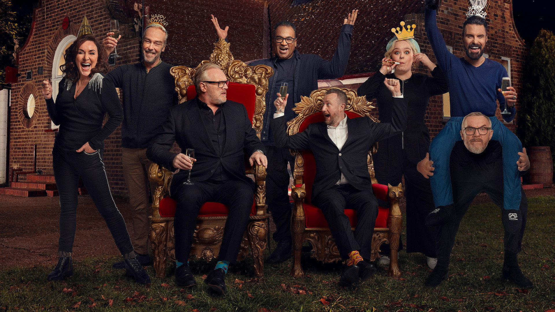 A still from Taskmaster's New Year Treat 2021