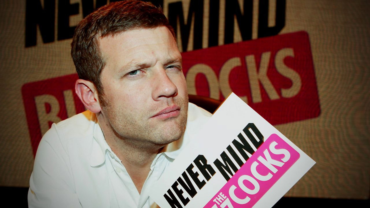 A still from Dermot O'Leary, Michael Ball, David O'Doherty, Russell Tovey, Aston Merrygold