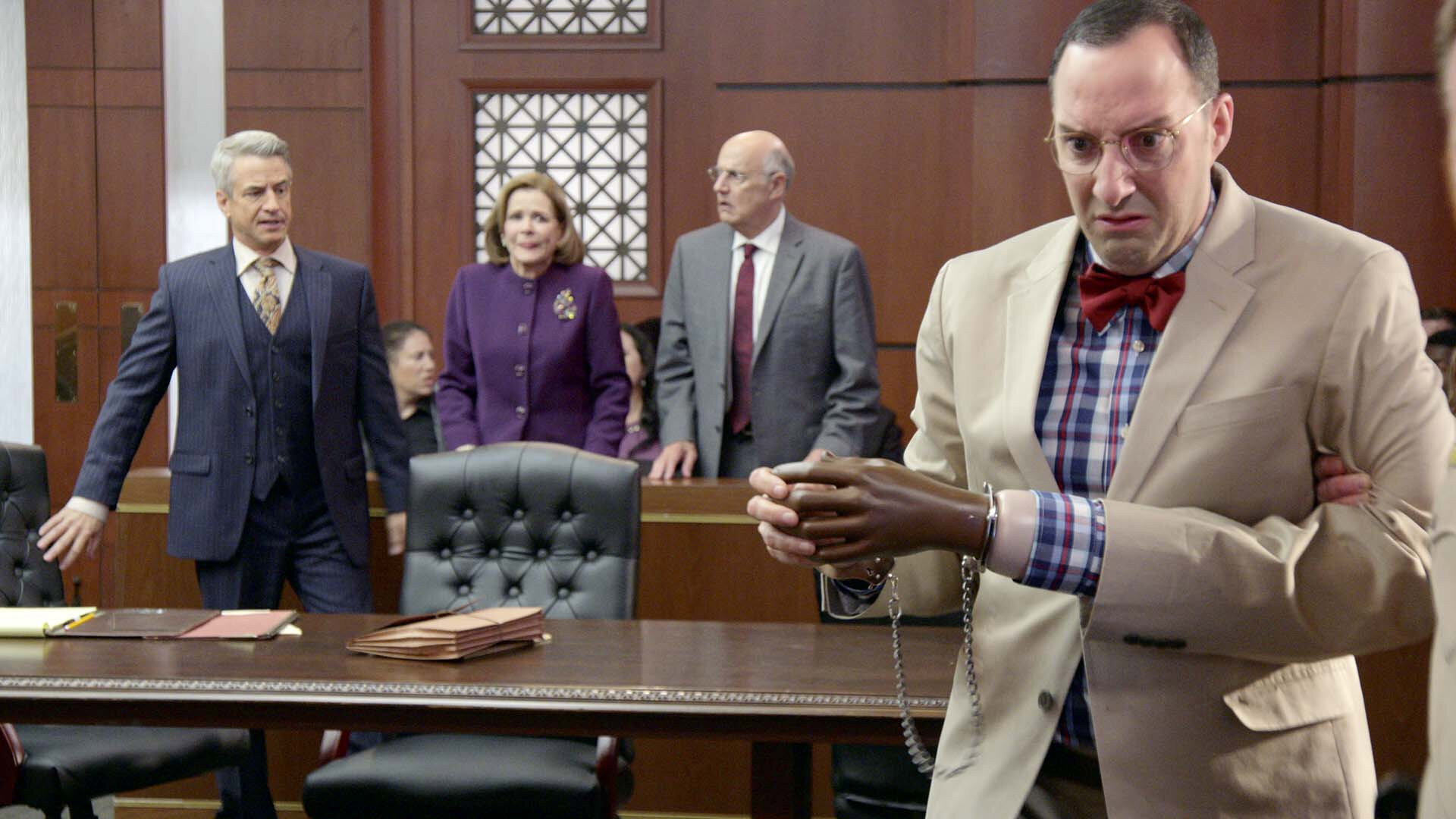 A still from Courting Disasters