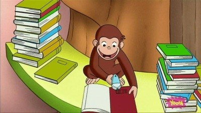 A still from Book Monkey