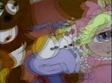 A still from Invasion of the Muppet Snackers
