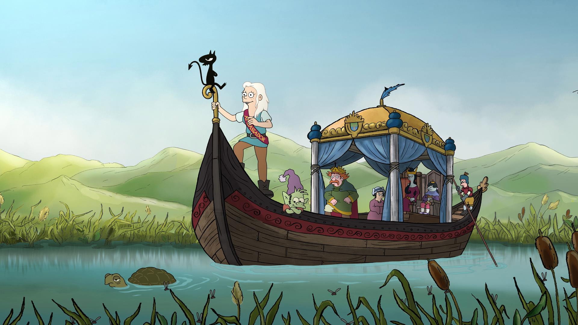 A still from Swamp and Circumstance