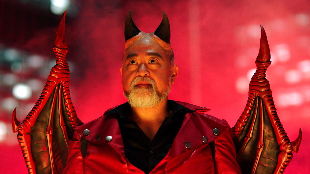A still from Don’t swear in front of the song