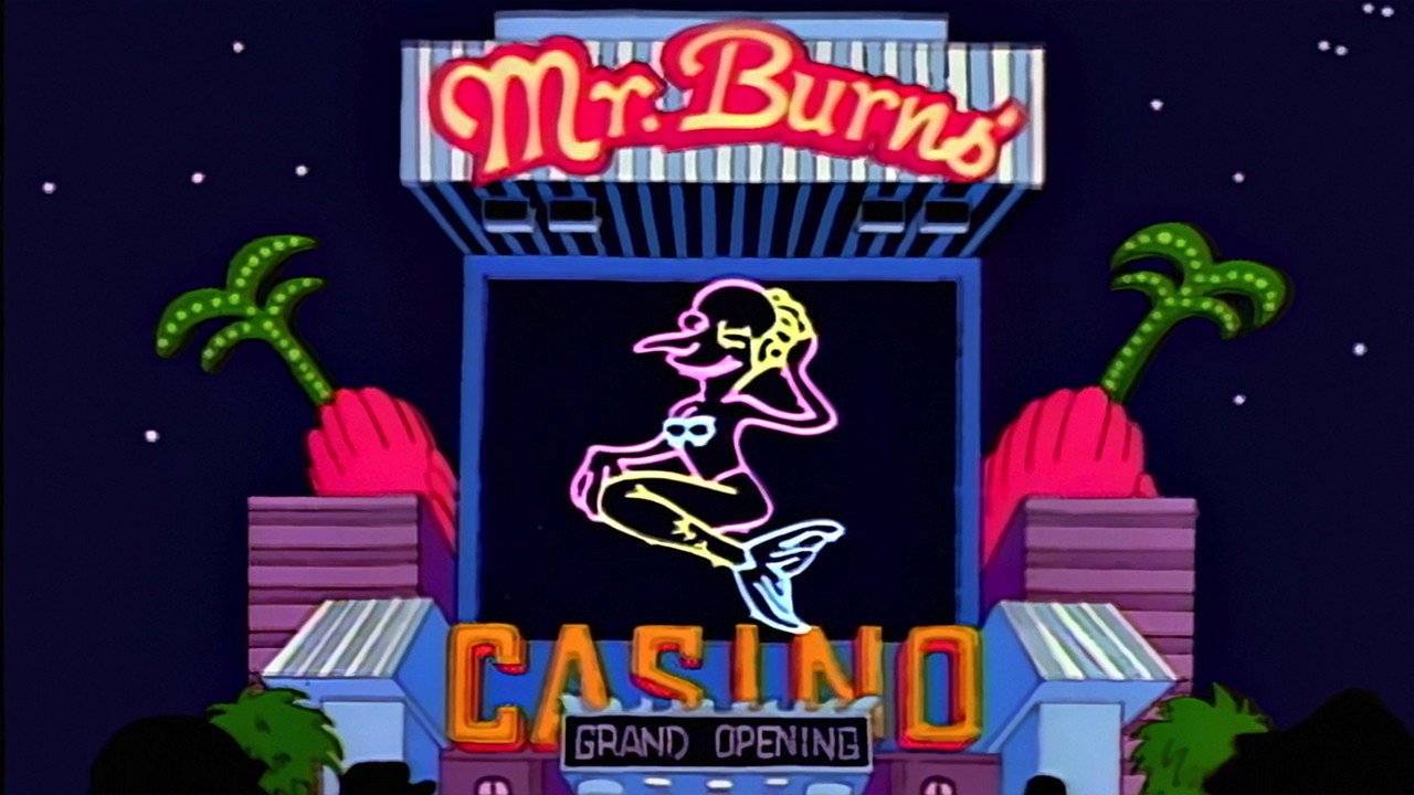 A still from $pringfield (Or, How I Learned to Stop Worrying and Love Legalized Gambling)