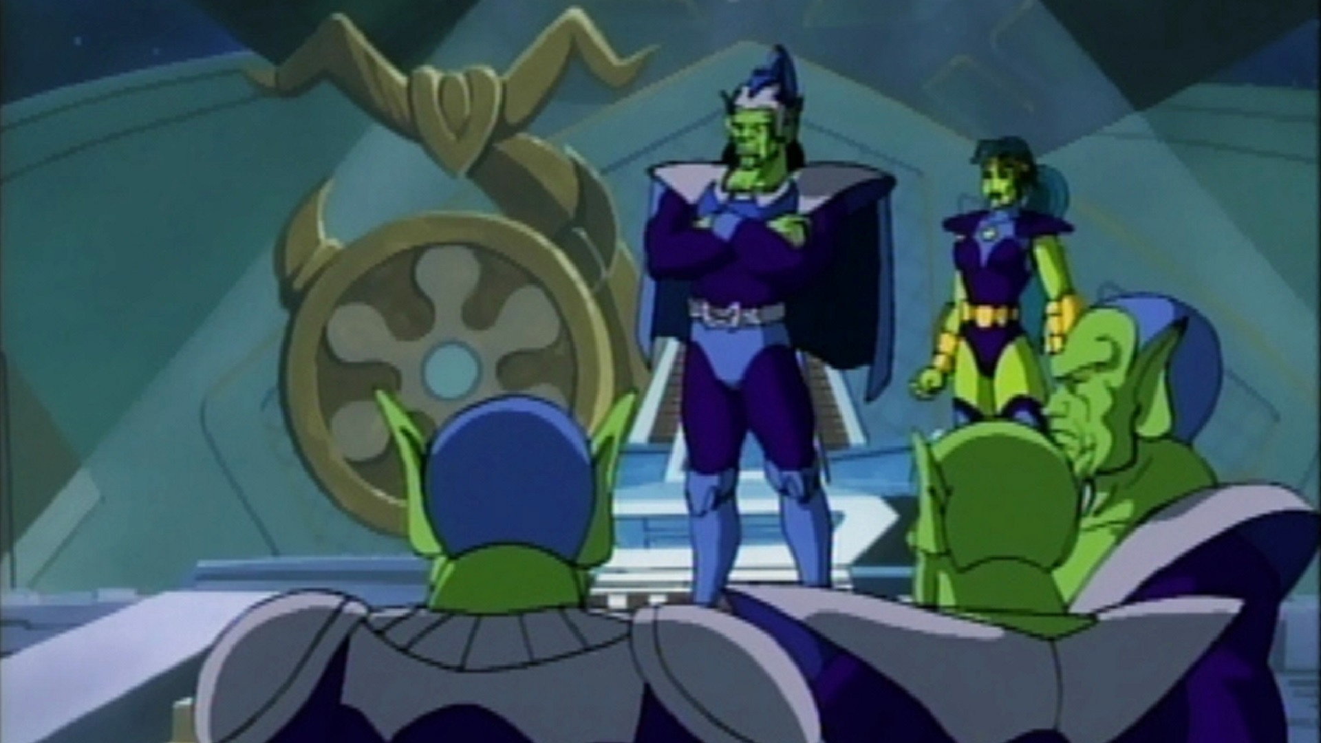 A still from Incursion of the Skrull