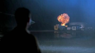 A still from Flight Risk