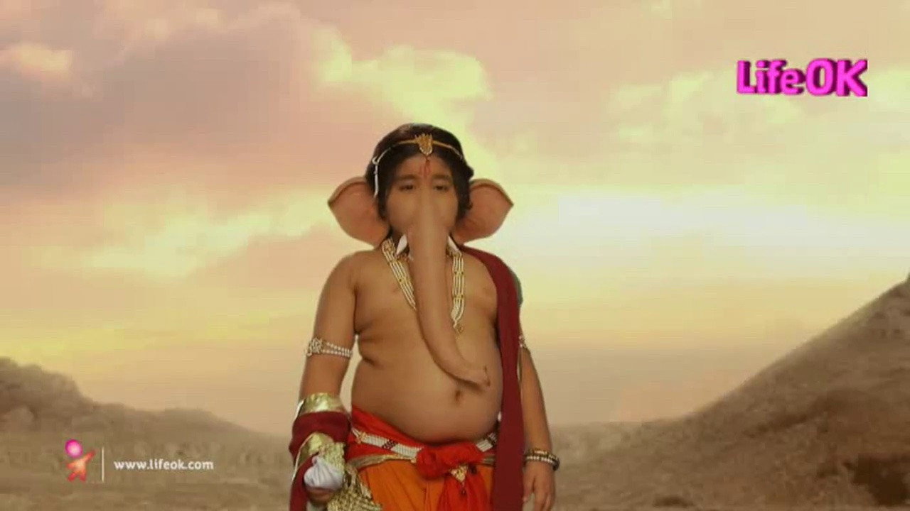 A still from Vinayak stops Mahadev