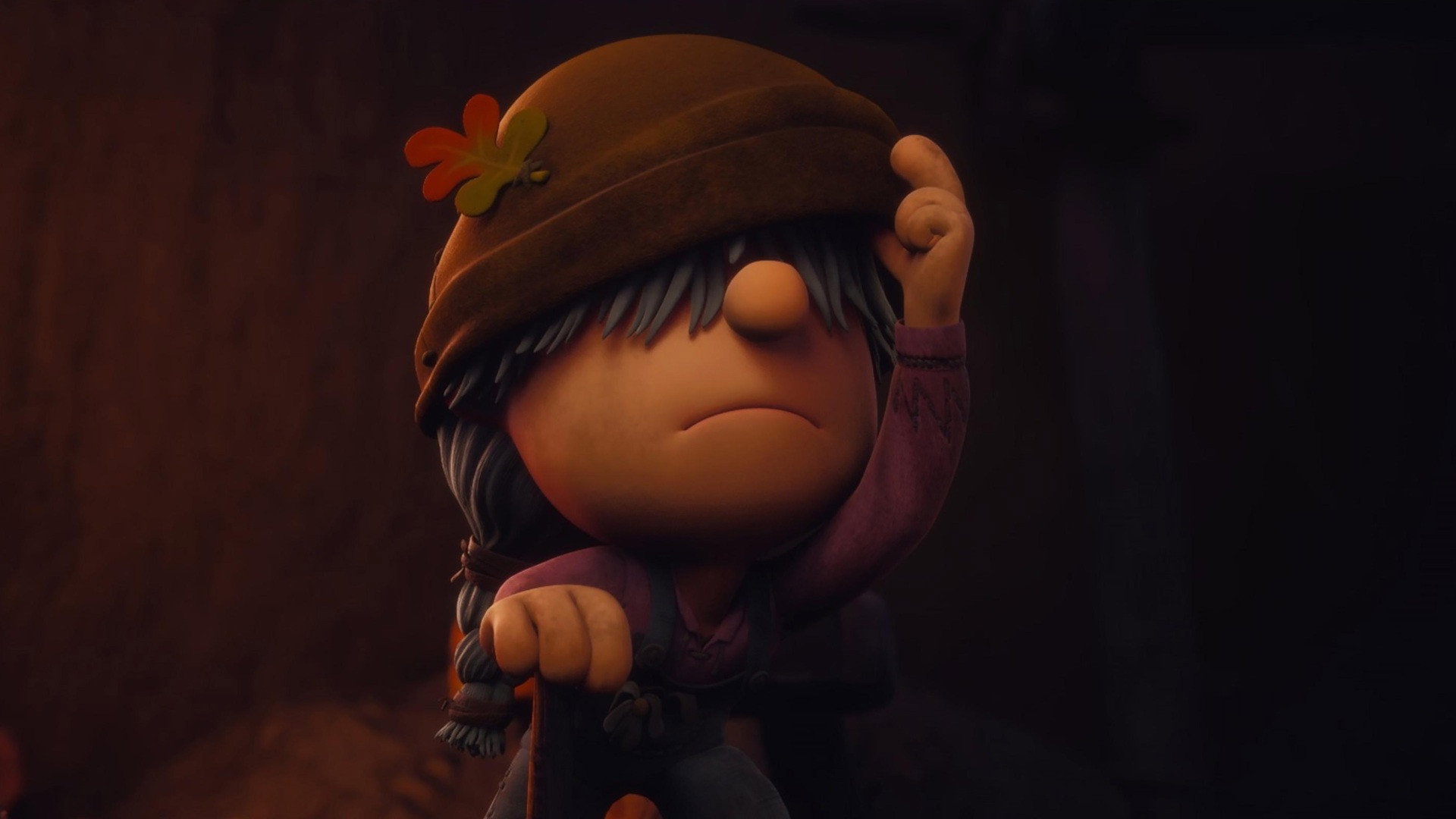 A still from Stuck in a Hole
