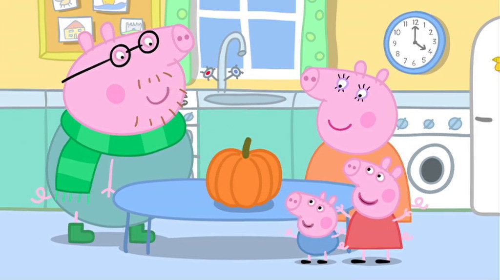 A still from Pumpkin Party