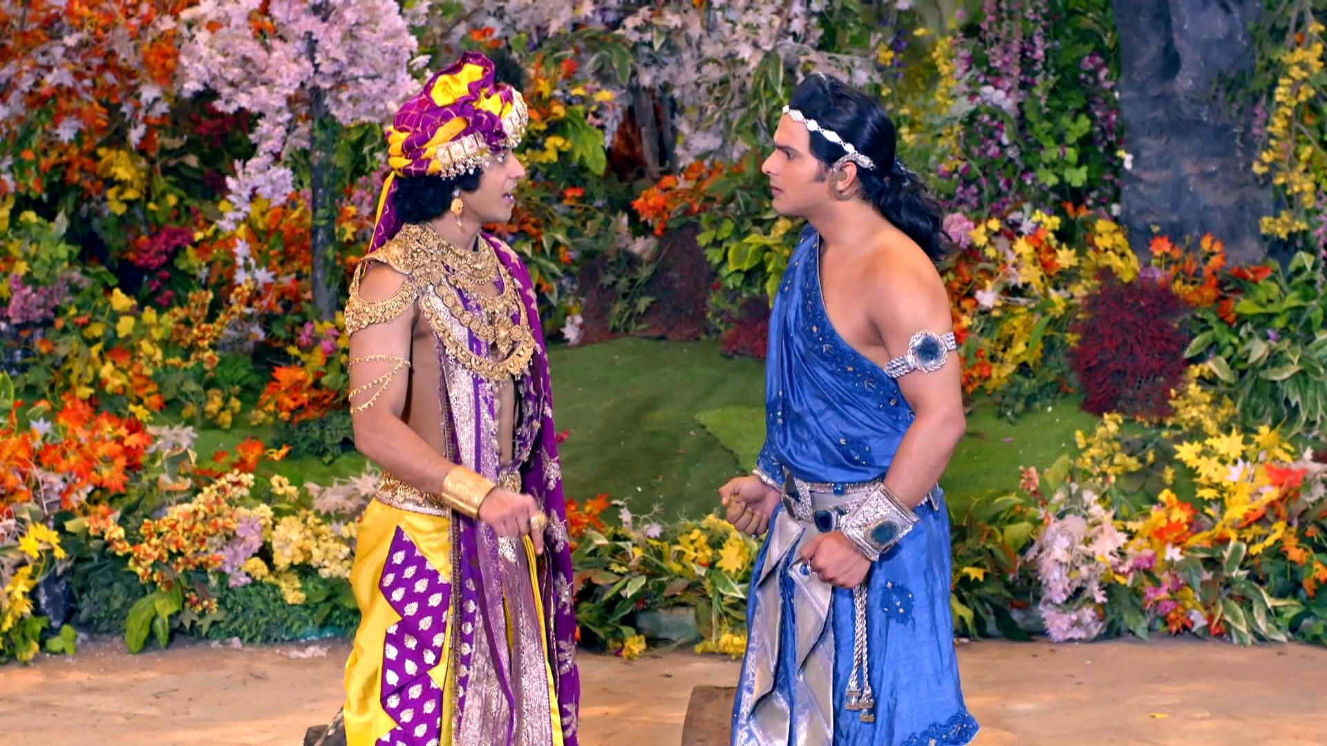 A still from Krishna Pacifies Balaram