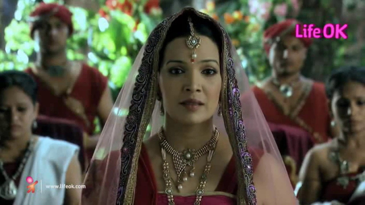 A still from Indradev conspires against demons