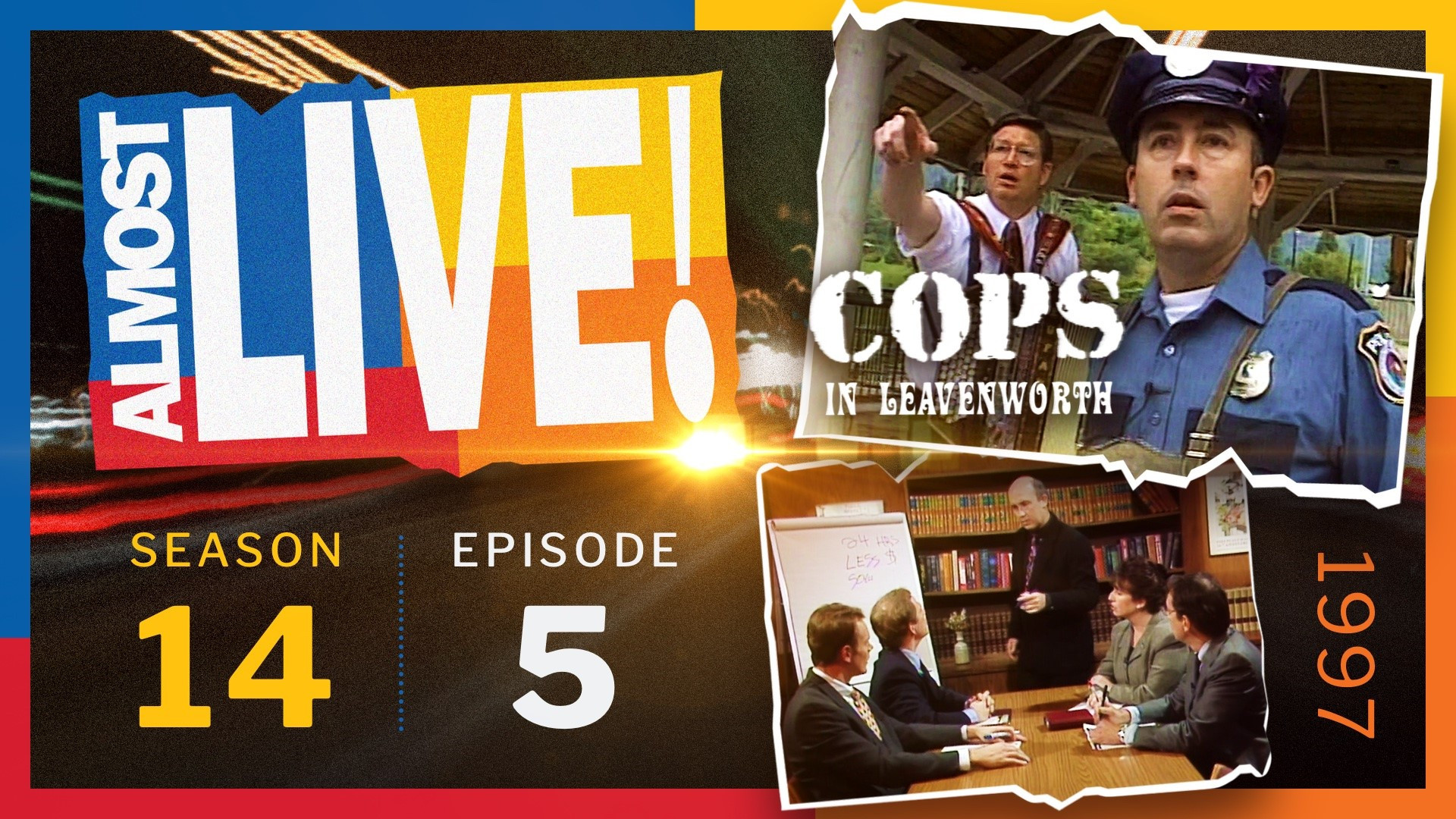 A still from COPS in Leavenworth