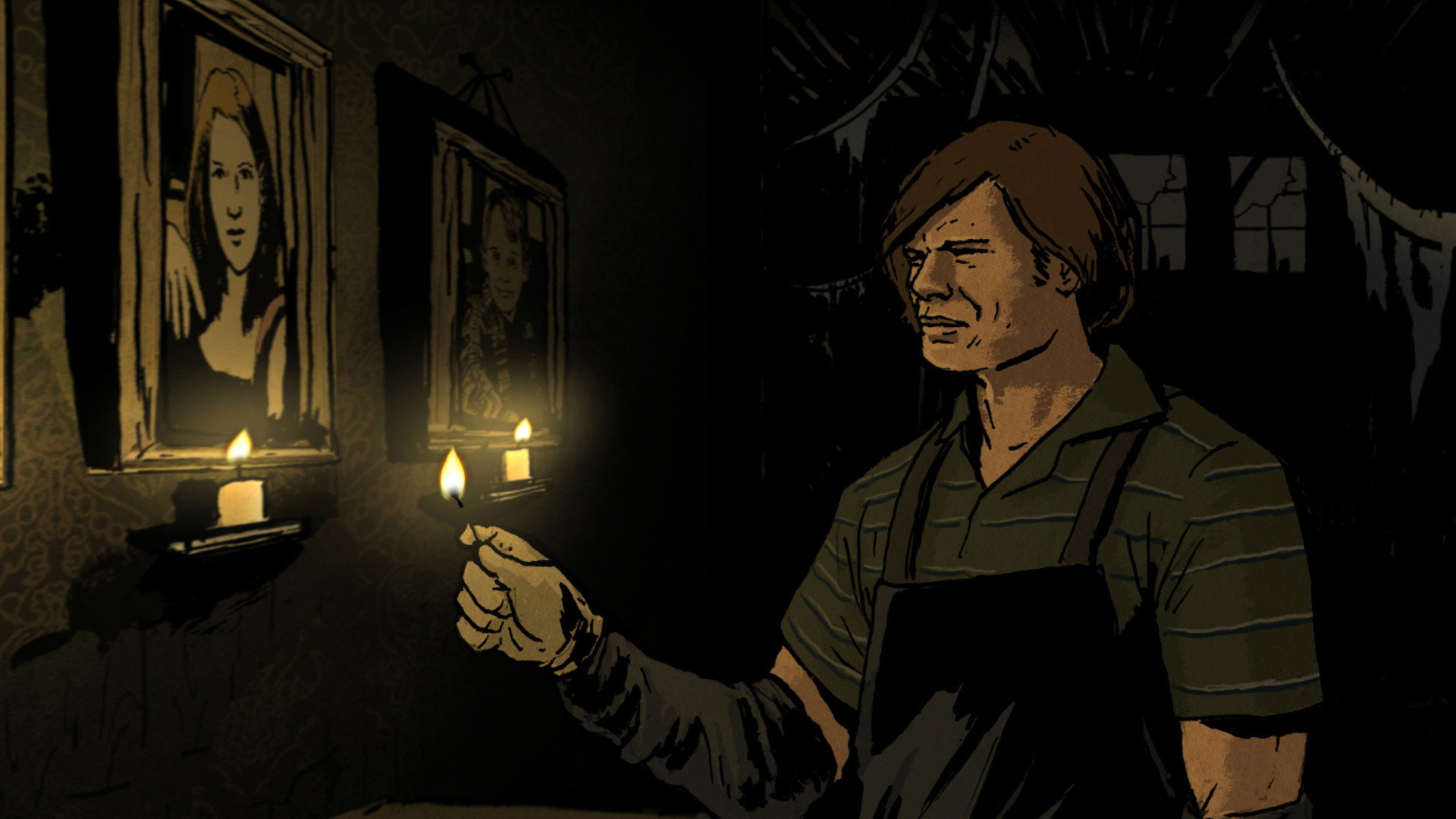 A still from Early Cuts: Gene Marshall (Chapter 3)