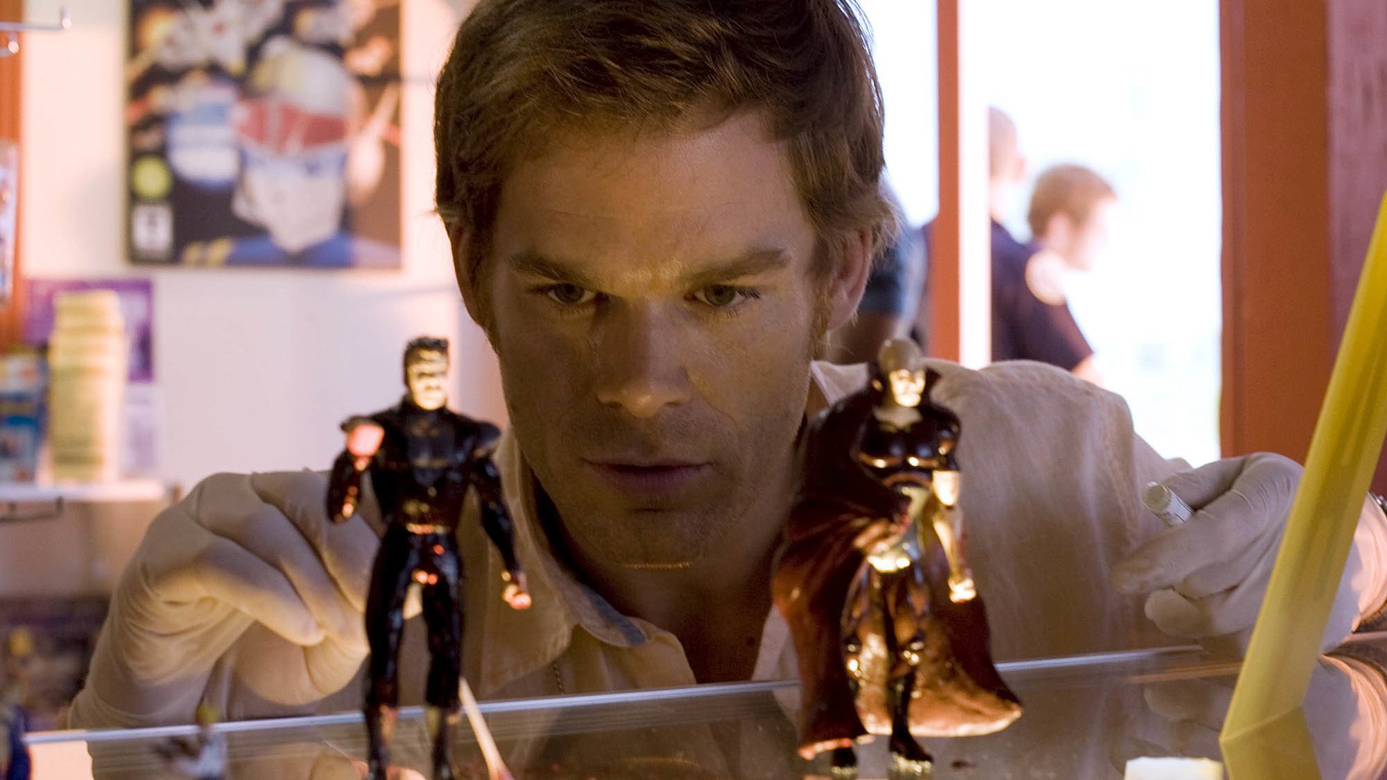 A still from The Dark Defender
