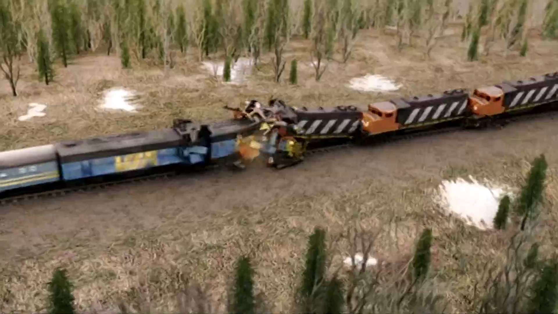 A still from Head On Collision