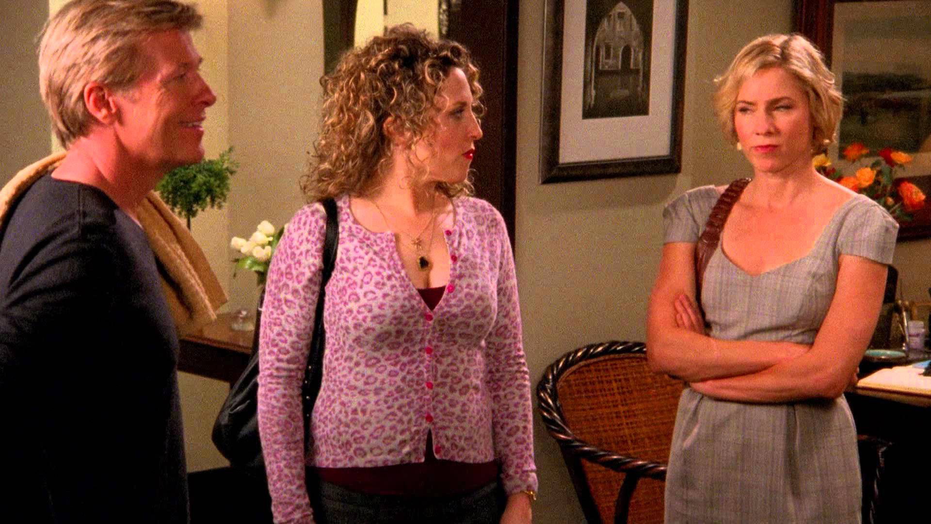 A still from Mr. Monk and Sharona