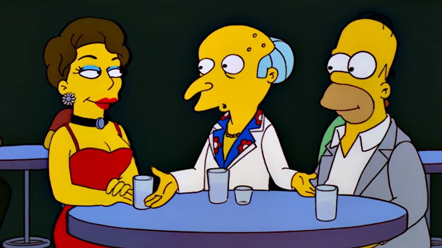 A still from A Hunka Hunka Burns in Love