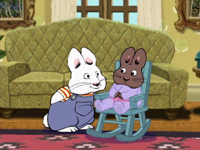 A still from Max Babysits