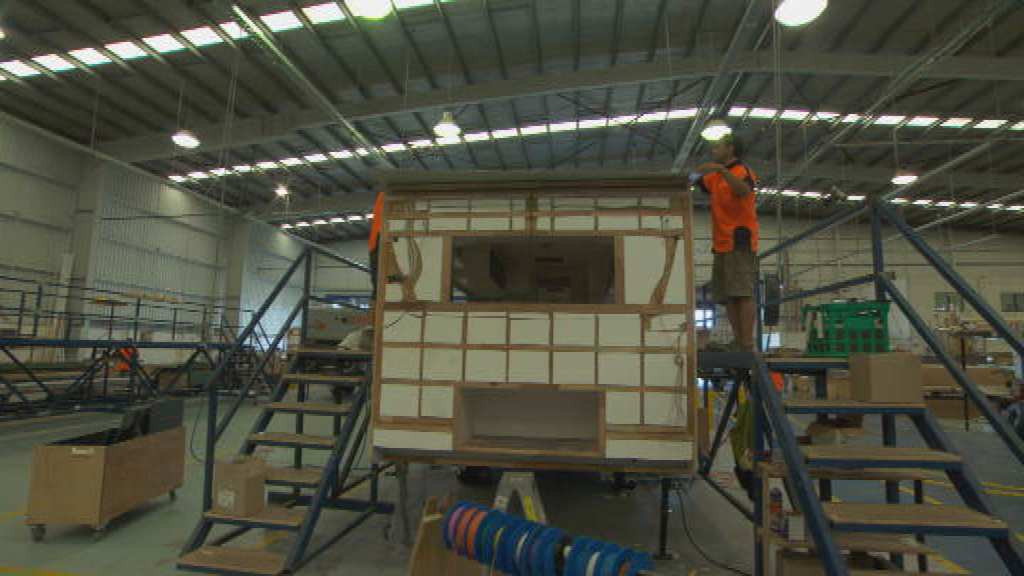 A still from Caravans, Tuning Forks, Ice Resurfacers, Festival of Lights