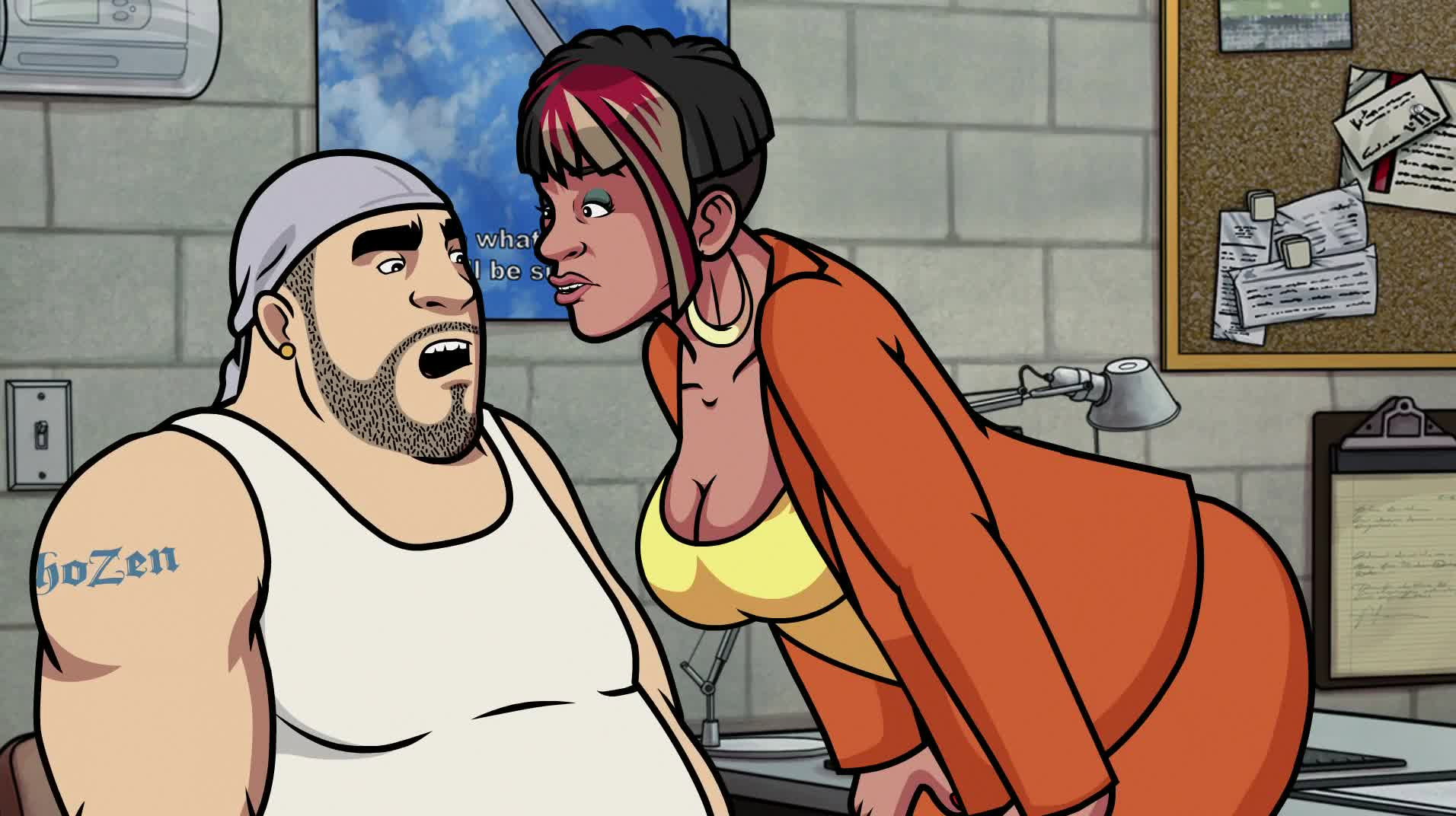 A still from "Beef"