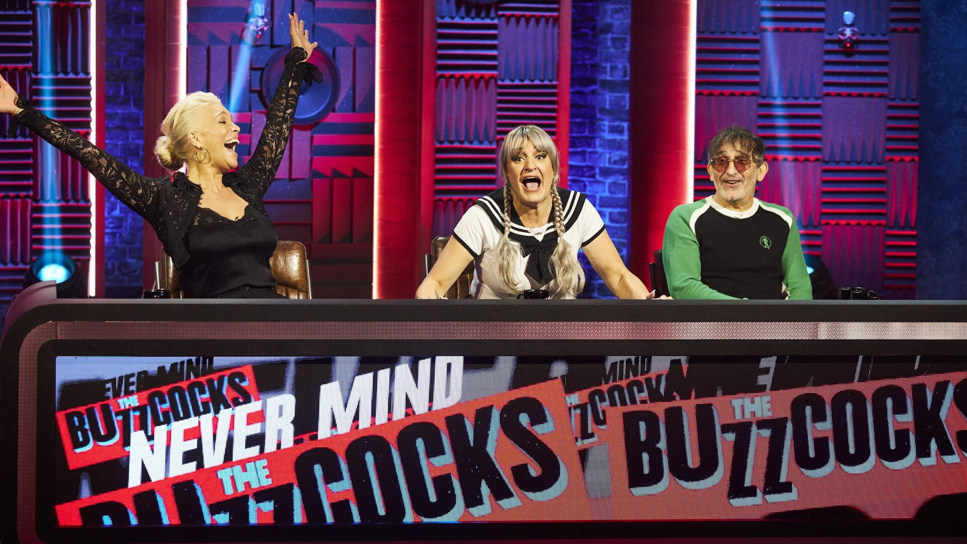 A still from Ian Broudie, Hannah Waddingham & Melanie Blatt