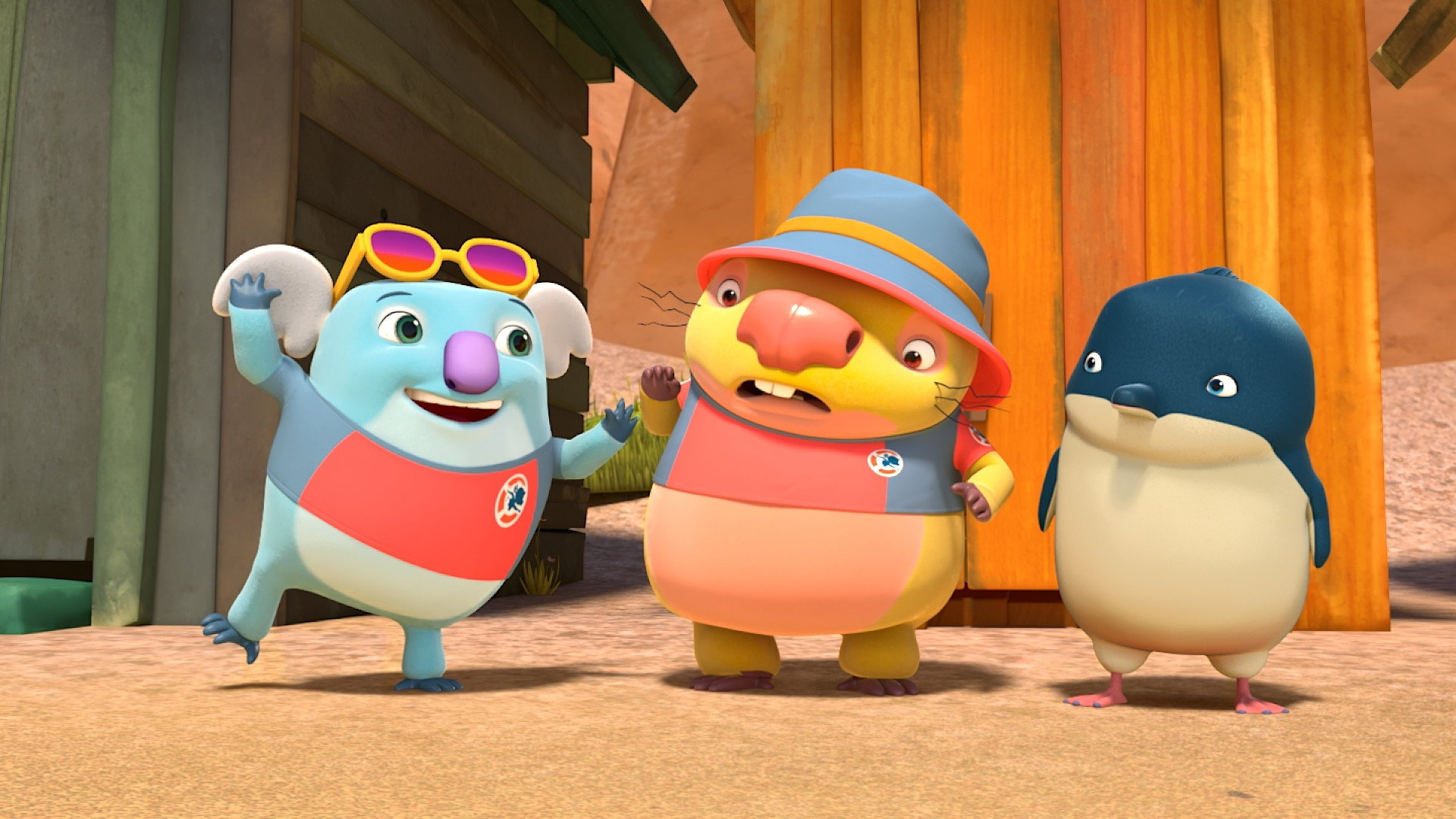 A still from The Trophy Mystery