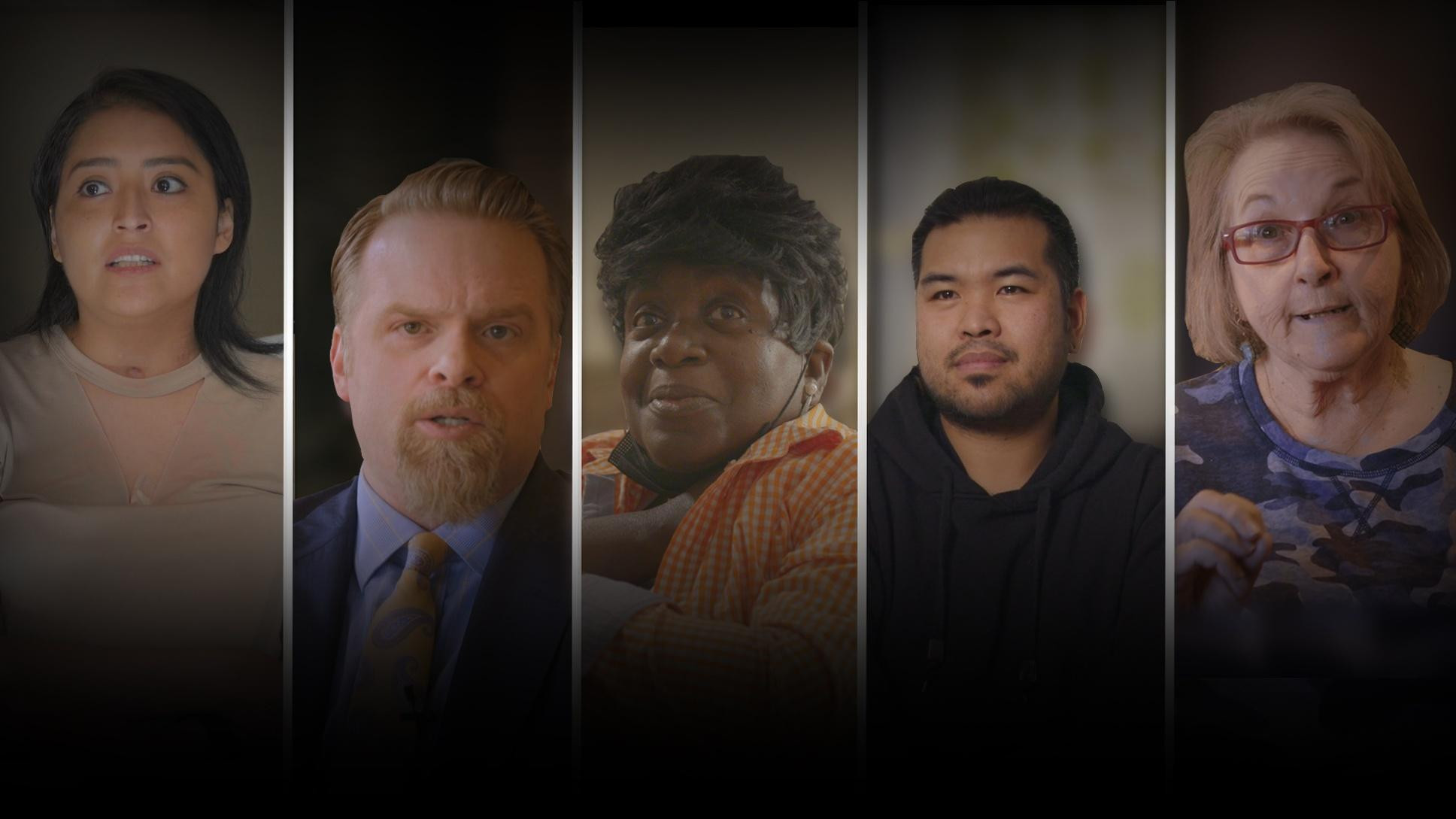 A still from American Voices: A Nation in Turmoil