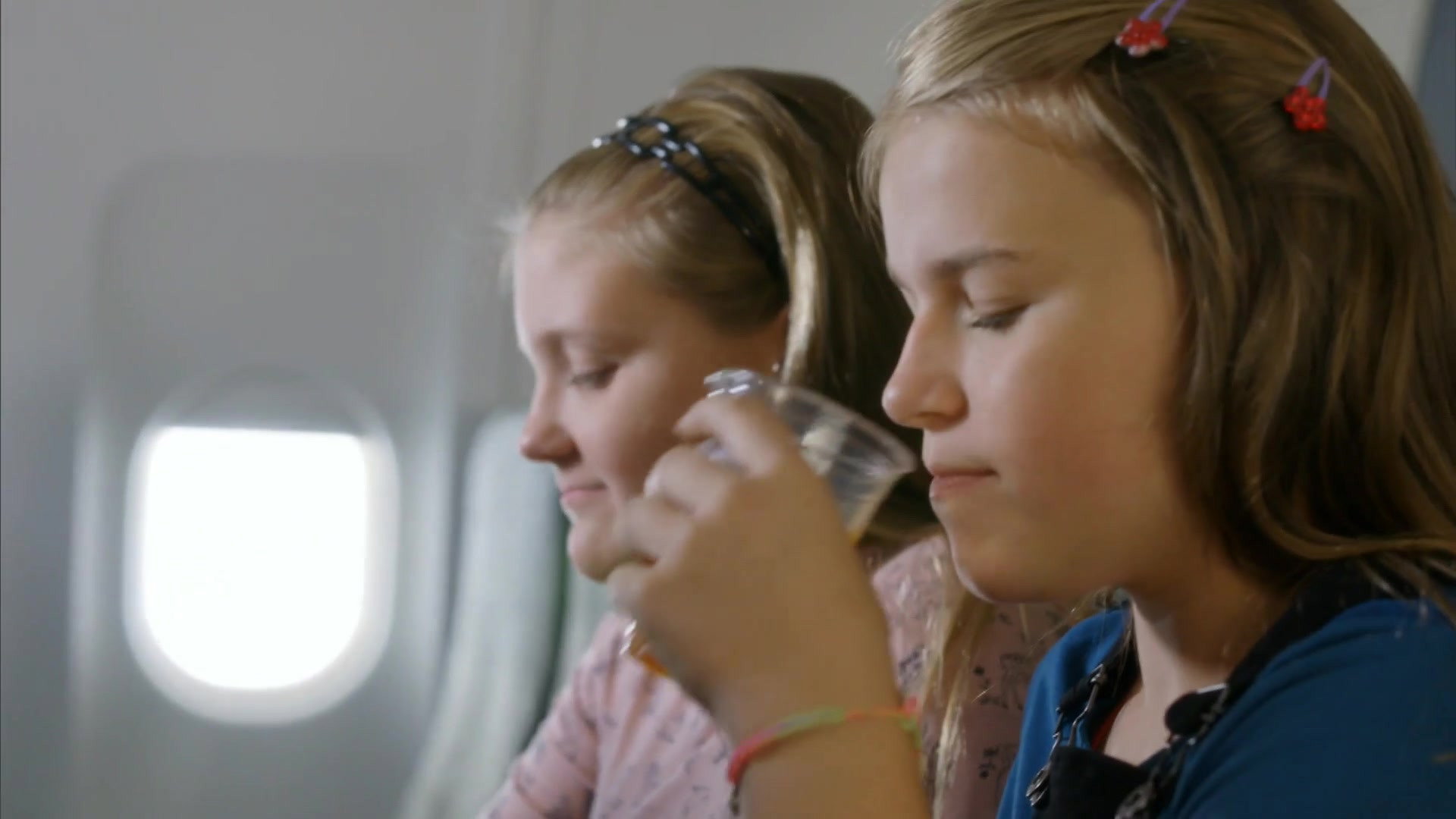 A still from Free Fall (Qantas Flight 72)