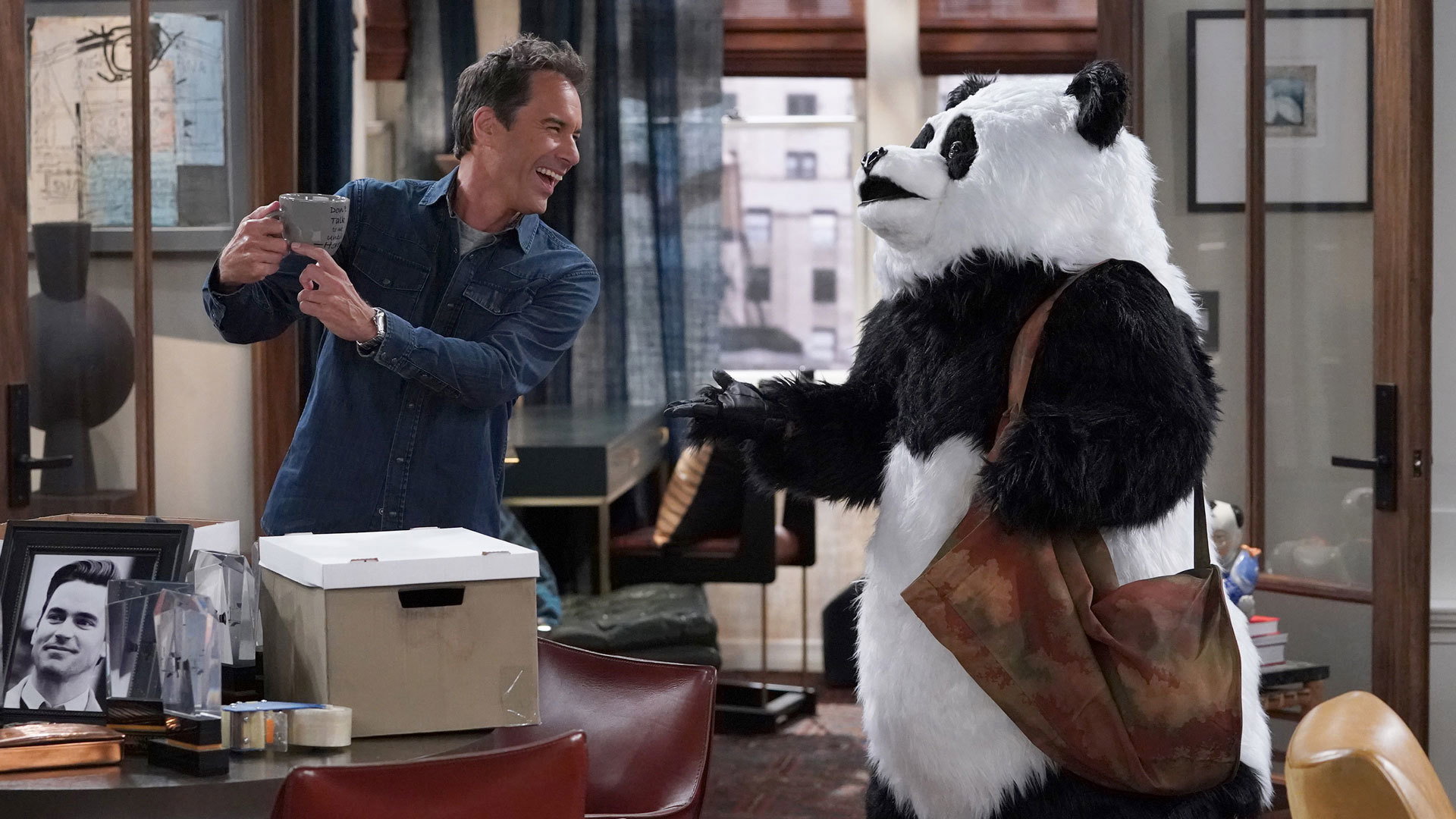 A still from The Grief Panda