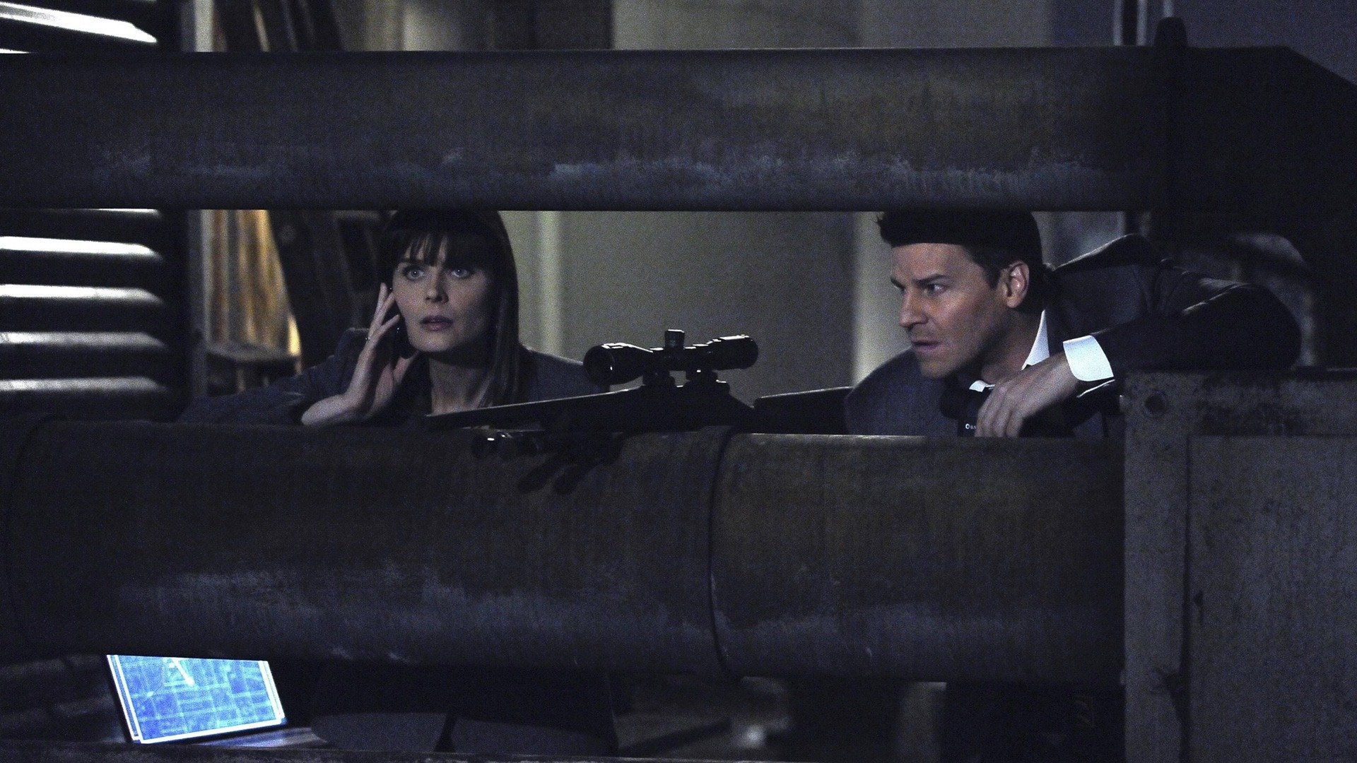 A still from The Killer in the Crosshairs