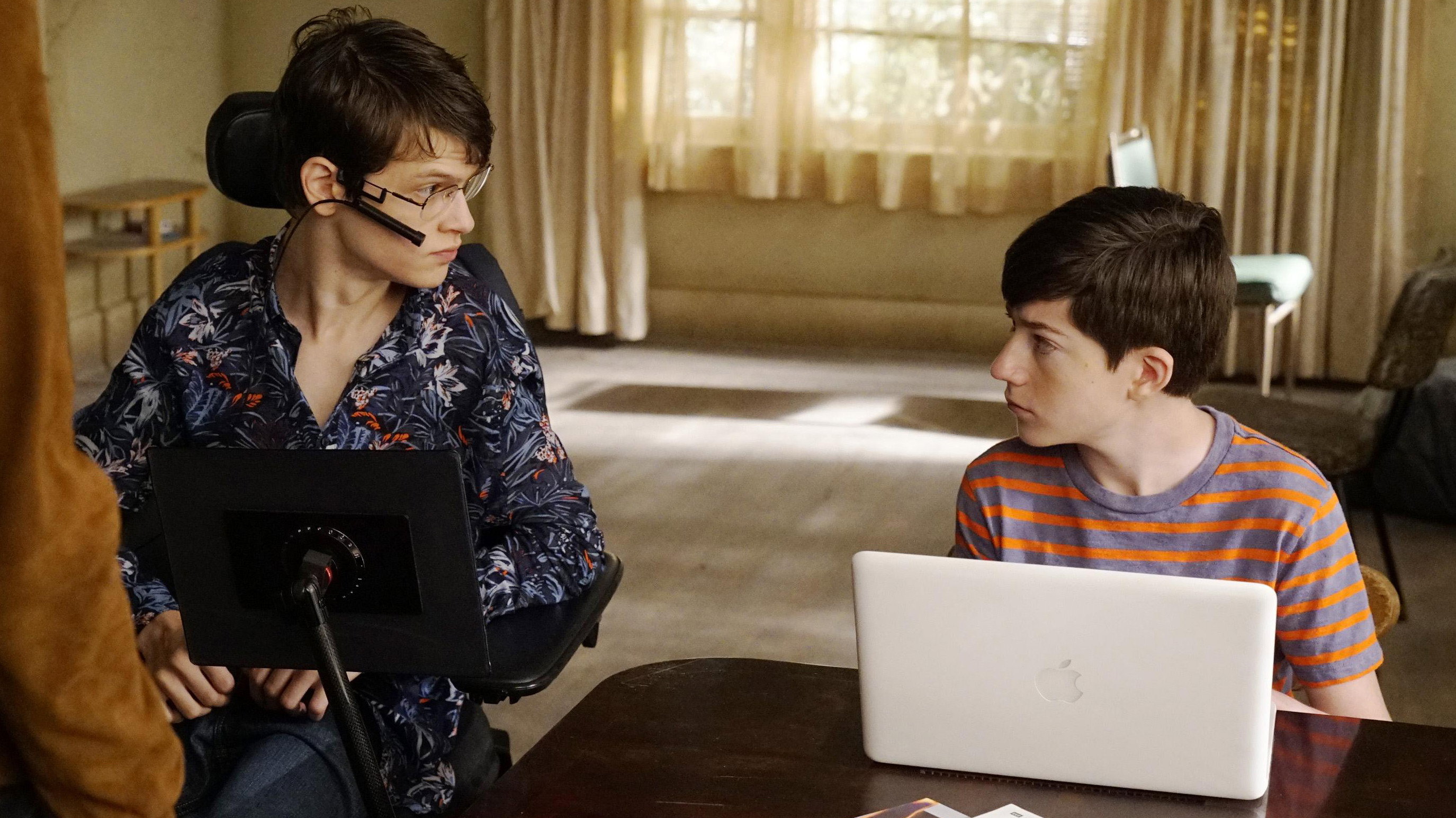 A still from N-E-NEW A-I-AIDE
