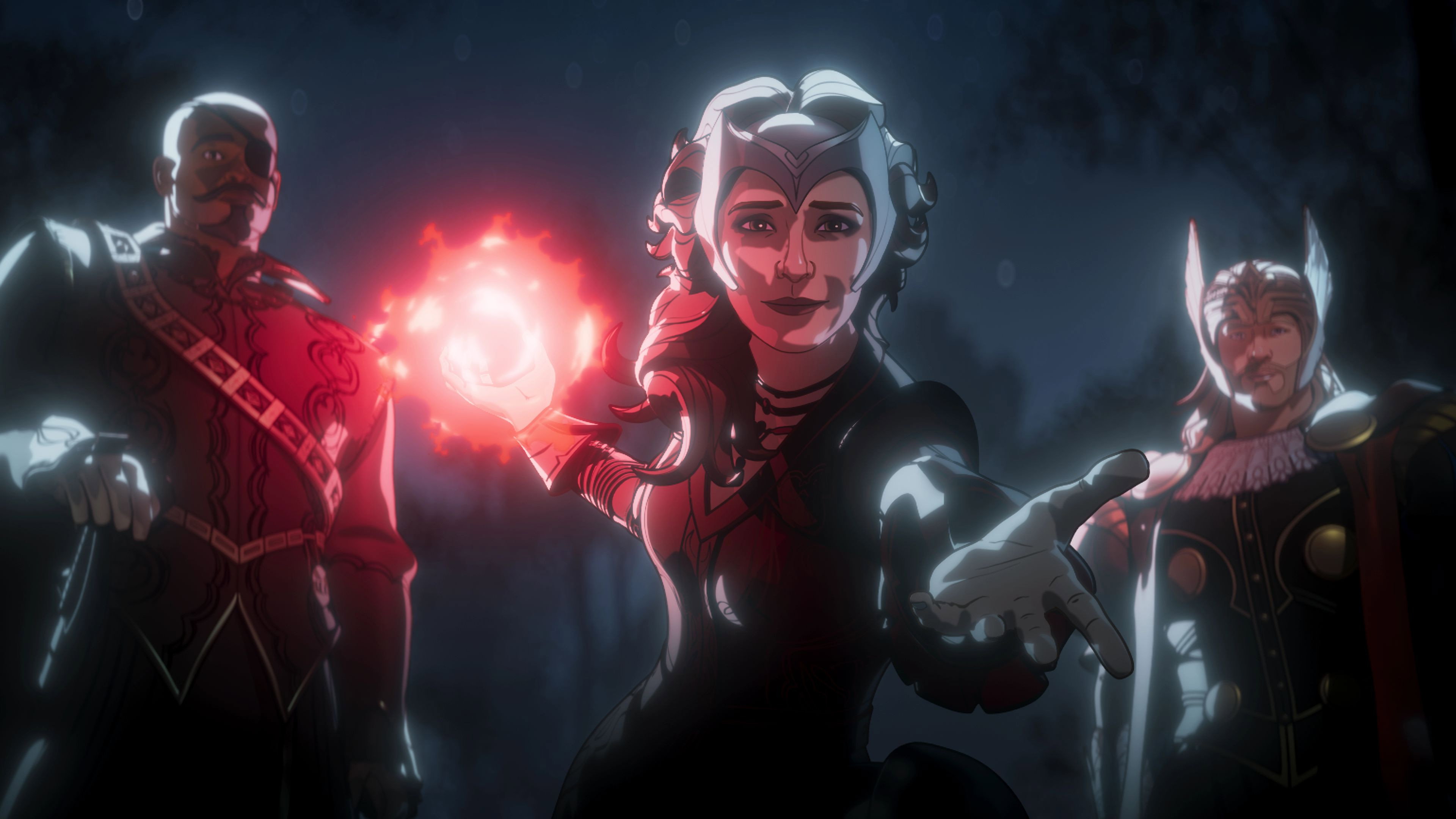 A still from What If... The Avengers Assembled in 1602?
