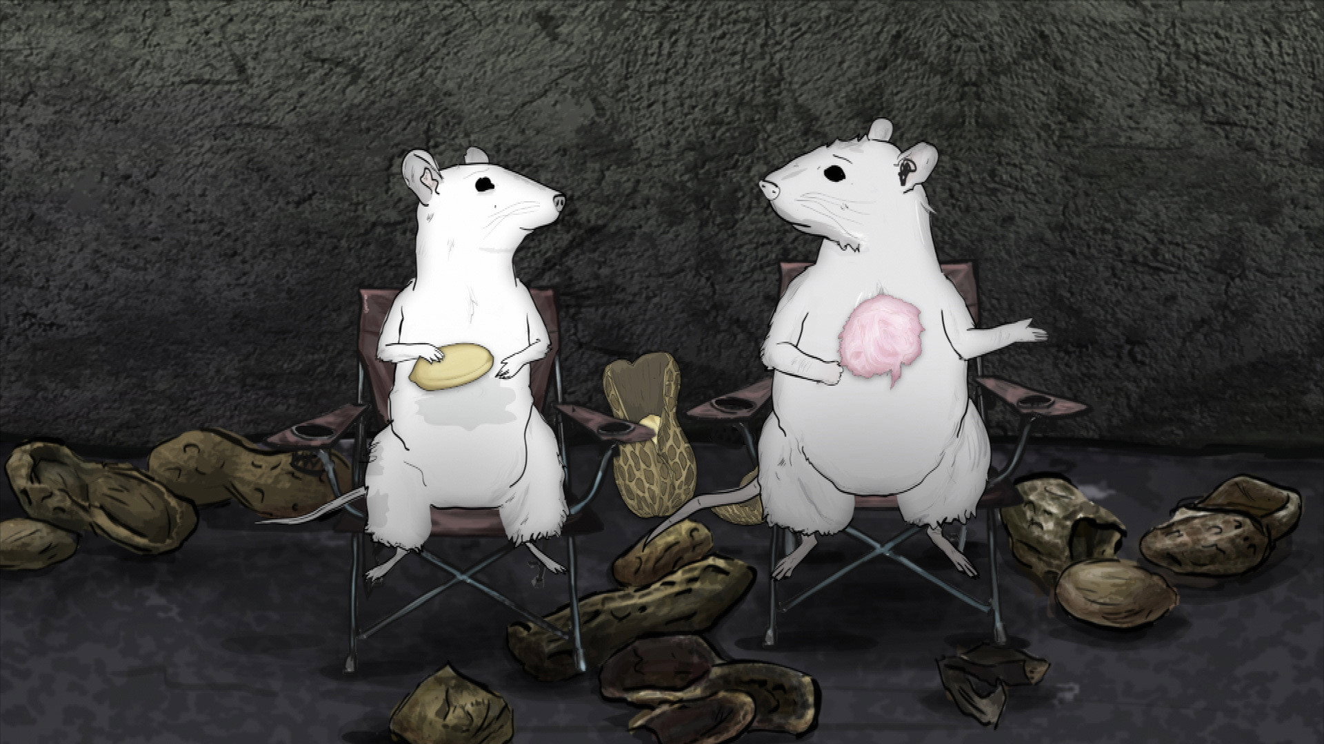 A still from Episode Ten: Turkeys.