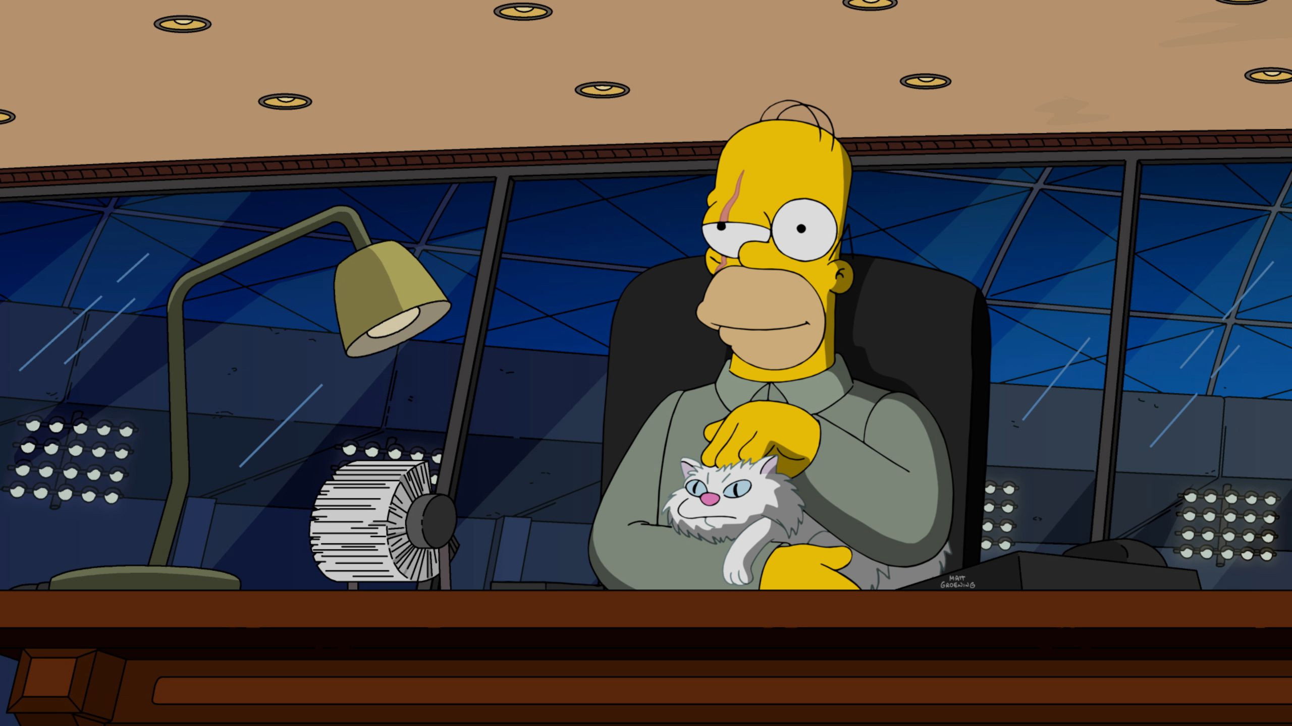 A still from Treehouse of Horror XXVII