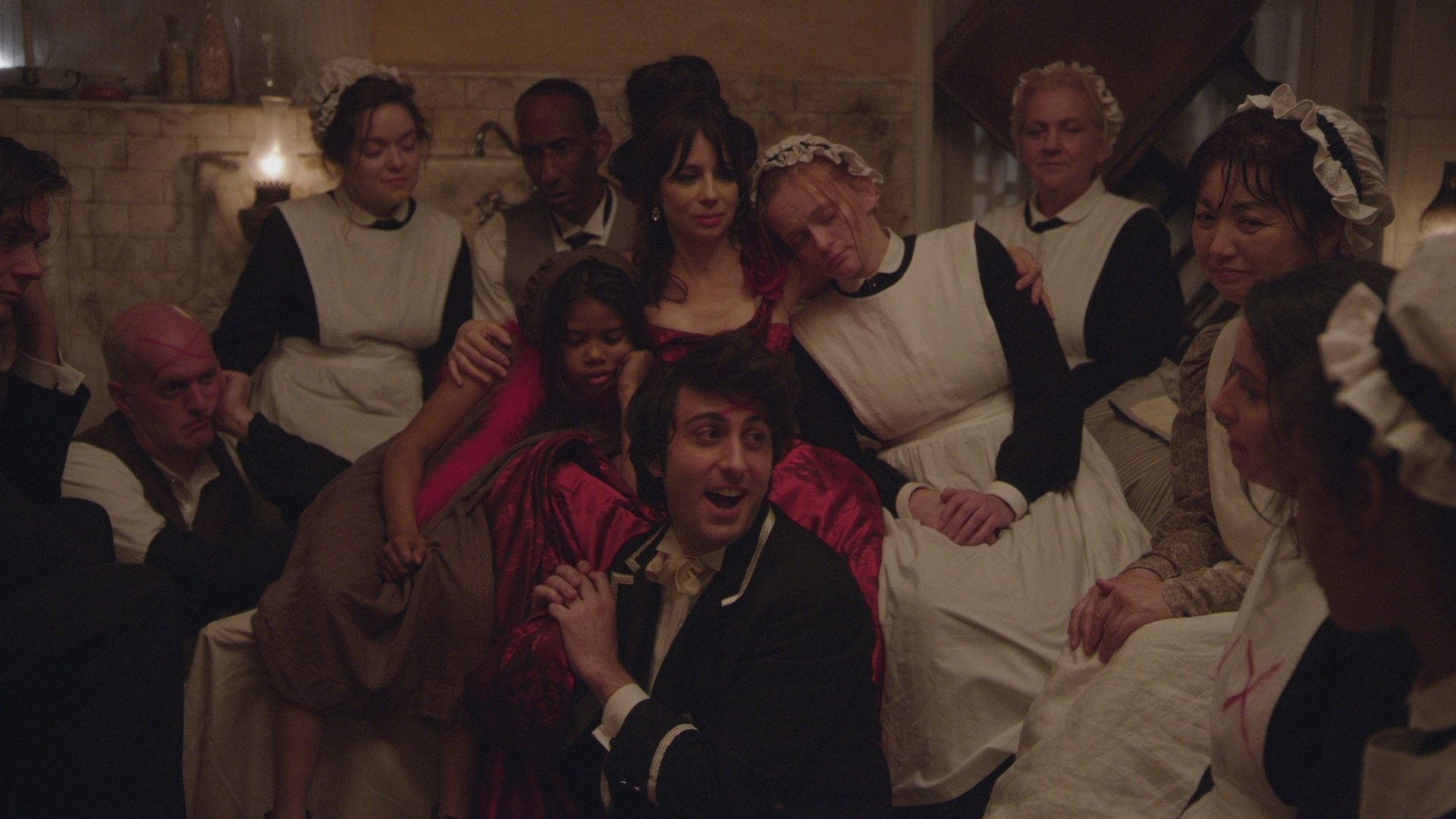 A still from Servants' Disease